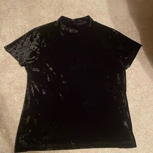 Fashion bug velvet looking shirt